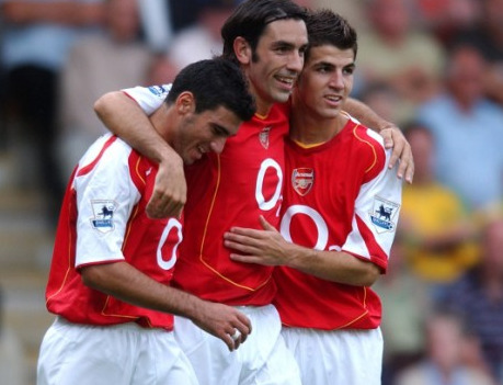 Nezapomenutelná trojka Fàbregas, Pirès a Ljungberg – Revoluce v Arsenalu